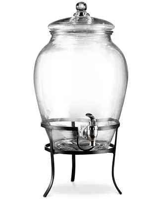 338-Oz. Beverage Dispenser with Metal Rack Buy Direct
