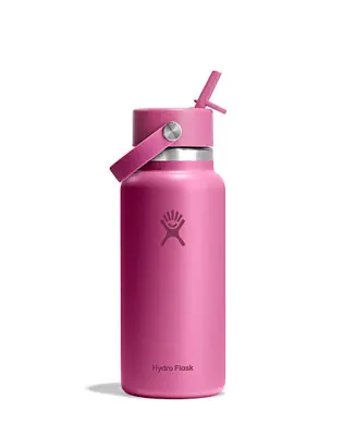 32 oz Wide Mouth with Flex Straw Cap Professional Grade