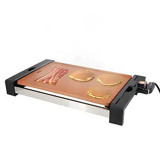 21.63 Inch Copper Electric Grill with Non-Stick Coating Best Price
