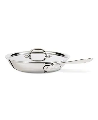 Seasonal Sale All Clad Tri-Ply Stainless Steel 10" Covered Fry Pan