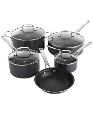Lockton 10-Pc. Nonstick Aluminum Cookware Set Exclusive