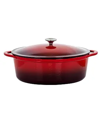 Shop Now 7-Quart Enameled Cast Iron Oval Casserole