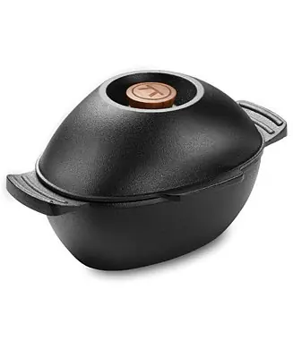 Cast Iron 2.5-Quart Mussel and Seafood Pot with Lid Bargain