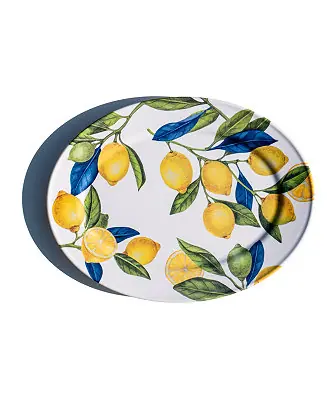 Lemon Orchard Oval Platter One Day Deal