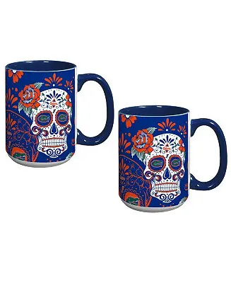 Florida Gators Dia De Los Muertos Mug, Set of 2 Luxury