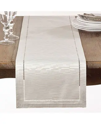 Discount Table Runner with Hemstitched Design