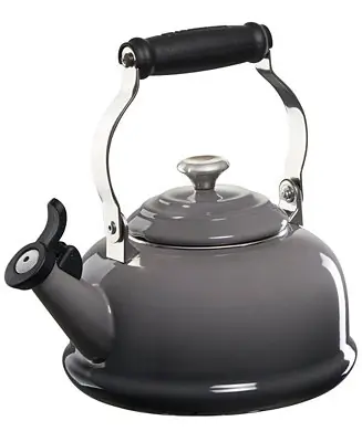 1.7 Quart Enamel on Steel Whistling Tea Kettle New Release