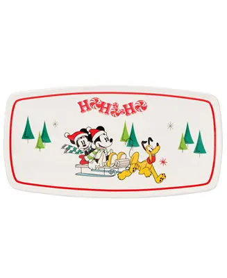 Best Choice Disney Holiday Porcelain Hors D'oeuvre Tray
