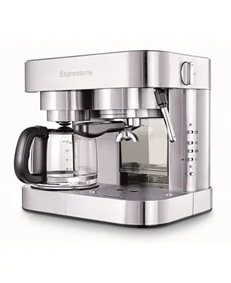 Authentic Combination Espresso Machine & 10-Cup Drip Coffeemaker