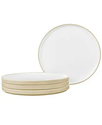 Colortex Stone Stax Ivory Small Plates, Set of 4 Limited Edition