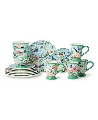 Flora 16-Pc. Dinnerware Set, Service for 4 New Release