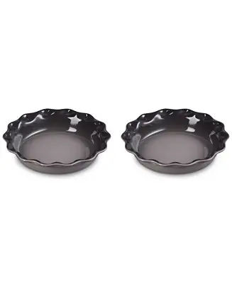 Stoneware Heritage Fluted 9" Pie Dish, Set of 2 Save Now