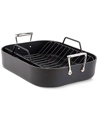 HA1 Expert Cookware Nonstick 13" X 16" Roaster with Rack Next Day Delivery