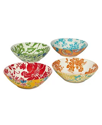 Damask Floral Set of 4 Soup Bowl Professional Grade