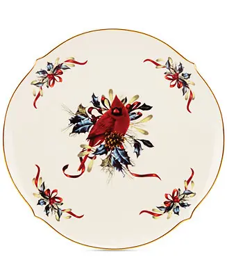 Express Delivery Winter Greetings Medium Serving Platter