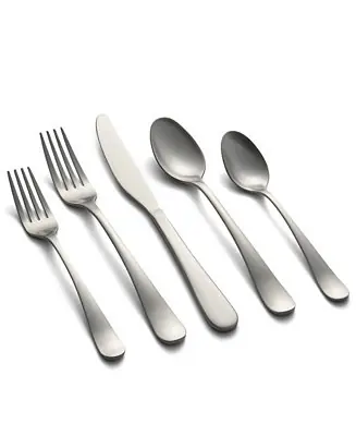 Final Sale Rhiannon Satin 45-Piece Flatware Set, Service for 8