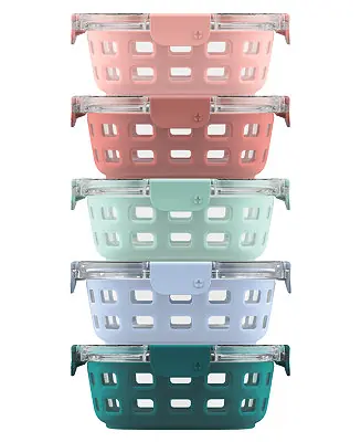 10-Piece Meal Prep Rounds Container Set Genuine
