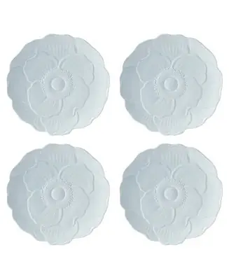Brand New Butterfly Meadow Floral Accent Plates, Set of 4