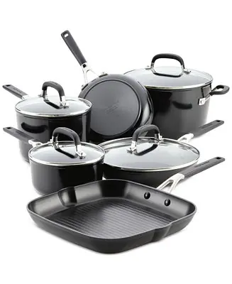 Buy Today Hard Anodized 10 Piece Nonstick Cookware Pots and Pans Set