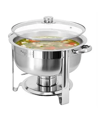 7.9-Quart Stainless Steel Round Chafing Dish and Buffet Server Don’t Miss Out