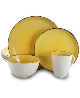 Yeva 16 Pc. Dinnerware Set, Service for 4 Popular