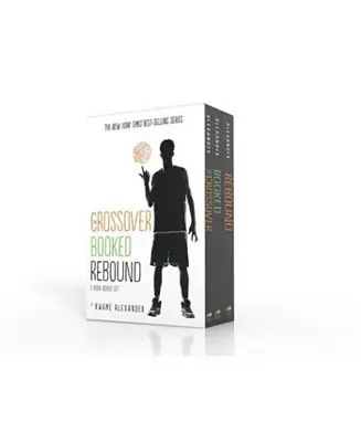 Worldwide Shipping The Crossover Series 3-Book Paperback Box Set- The Crossover, Booked, Rebound by Kwame Alexander