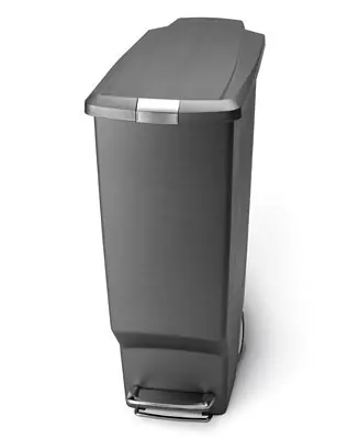 40 Liter Plastic Slim Liner Rim Kitchen Trash Can Wholesale