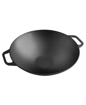 14" Cast Iron Wok Order Now