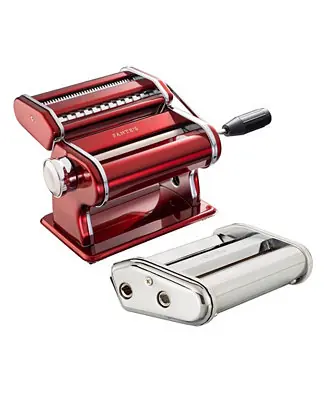 3 Pc Pasta Machine with Spaghetti/Fettuccine and Lasagna Attachments Money Back Guarantee