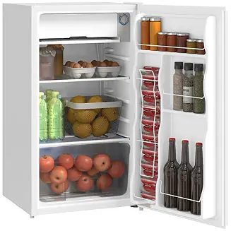 3.2 Cu.Ft Compact Refrigerator with Adjustable Thermostat, Place Order