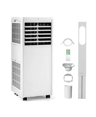4-in-1 8000 BTU Portable Air Conditioner with Fan and Dehumidifier Clearance