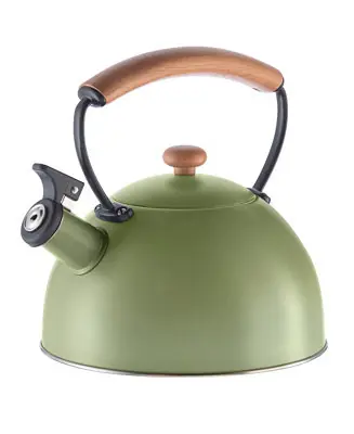 2.5 Litre Whistling Tea Kettle with Wood Handle Hot Deal