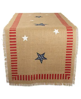 4th of July Jute Table Runner, 14"x108 " Editor’s Pick