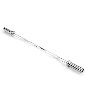 47 Inch Chrome Steel Home Gym Fitness Equipment Bar Hassle-Free Returns