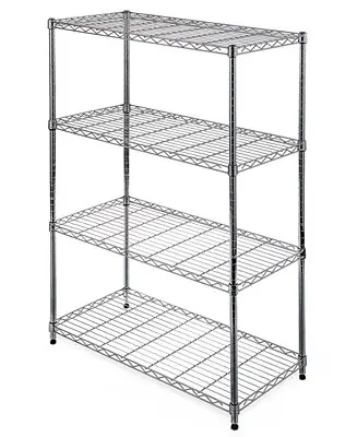 4-Tier Steel Wire Shelf Discount