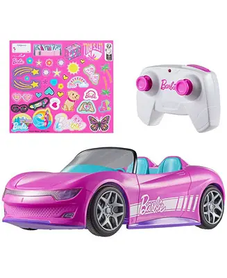 RC Barbie Convertible Toy Car Get Yours