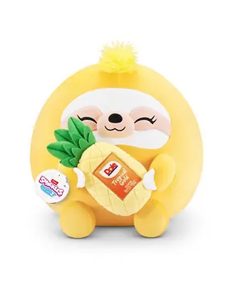 Zuru Large Sloth and Dole Pinapple Soft Plush Toy Viral