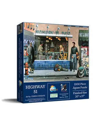 Highway 51 1000 piece Jigsaw Puzzle for Adults Top Pick