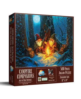 No Minimum Order Campfire Companions 500 piece Jigsaw Puzzle for Adults