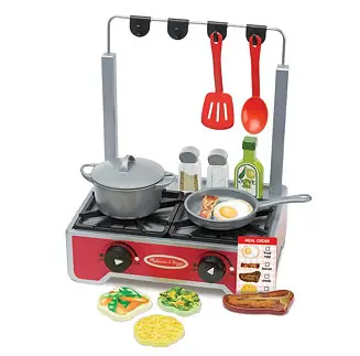 Premium Deluxe Wooden Cooktop Set