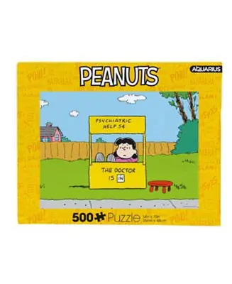 Peanuts Lucy Doctor Is In 500 Piece Jigsaw Puzzle High Quality