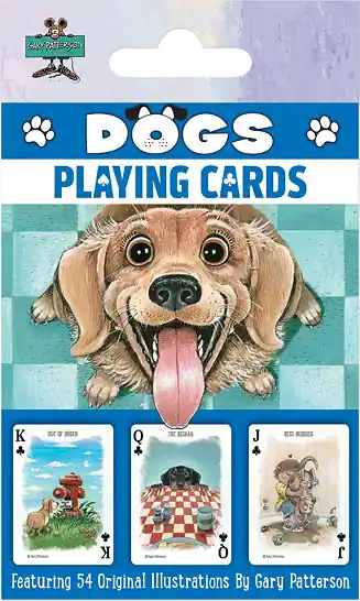 Big Sale MasterPieces Dogs Playing Cards - 54 Card Deck for Adults