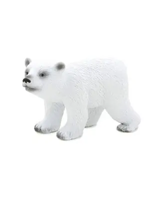 Direct From Factory Polar Bear Cub Walking Animal Figure 387020