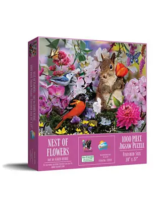 New Release Nest of Flowers 1000 piece Jigsaw Puzzle for Adults