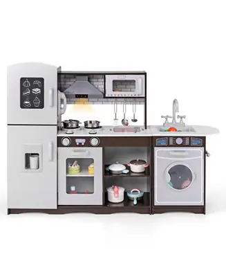 Corner Toy Kitchen Set with Light with Sounds Interactive Today Only