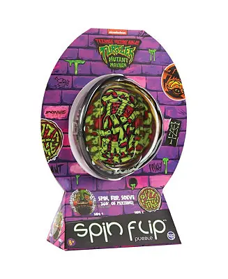 Premium Spin Flip Puzzle:TMNT Pizza Time