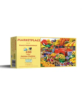 Professional Grade Marketplace 300 piece Jigsaw Puzzle for Adults