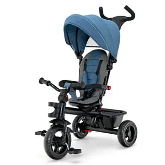 Seasonal Sale 4-in-1 Baby Tricycle Toddler Trike with Convertible Seat