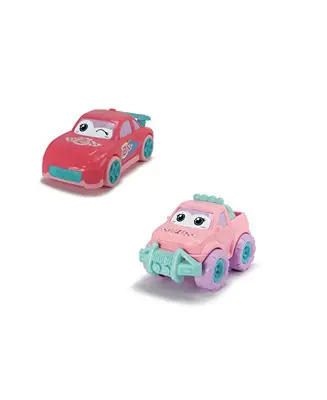 Genuine Dickie Toys Happy Friends 11" Preschool Trucks, Pack of 2