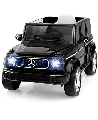 Licensed Mercedes-Benz EQG Kids Ride On Car with Remote Control Detachable Battery Express Delivery